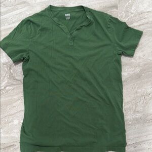 Women pink  Green Henley Shirt